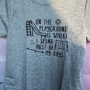 NWOT Fresh Prince Inspired On The Playground Toddler T-Shirt Approx 3T